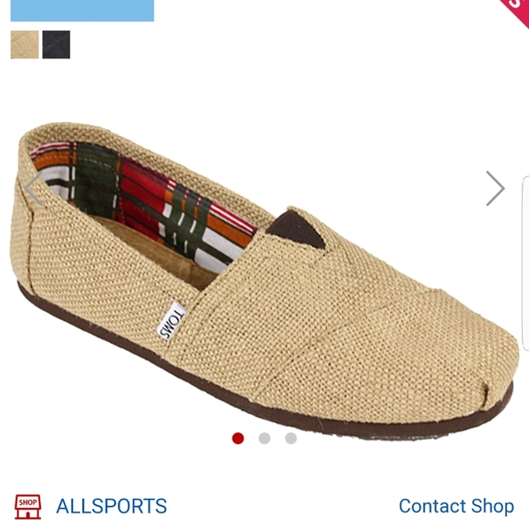 toms burlap shoes